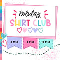 0020 - DESIGN OF THE MONTH SHIRT CLUB | HOLIDAY EDITION
