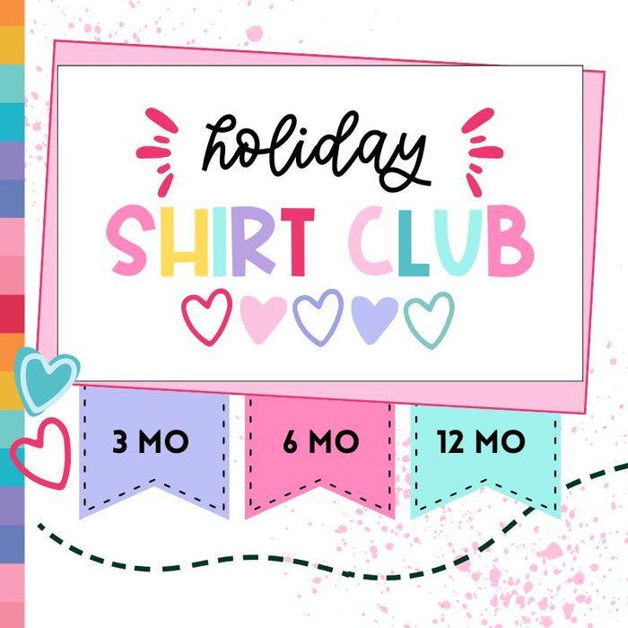 0020 - DESIGN OF THE MONTH SHIRT CLUB | HOLIDAY EDITION