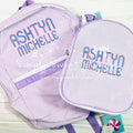 1833 - GIRL STITCHED NAME - EMBROIDERY BACKPACK