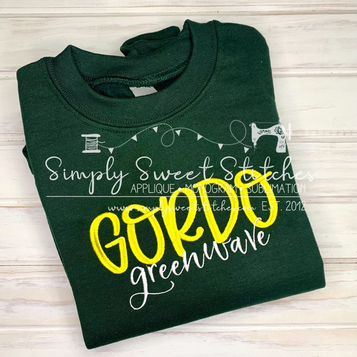 1896 - GORDO TEAM SPIRIT - EMBROIDERY CHILD SWEATSHIRT