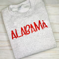 1897 - ALABAMA TEAM SPIRIT - EMBROIDERY ADULT SHIRT