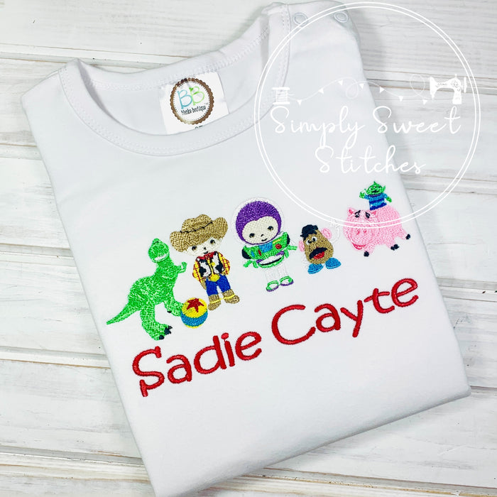 2189 - YOU'VE GOT A FRIEND IN ME LINEUP - SKETCH CHILD SHIRT