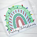 2191 - CHRISTMAS RAINBOW - SKETCH CHILD SHIRT
