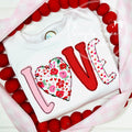 2240 - LOVE - APPLIQUE CHILD SHIRT