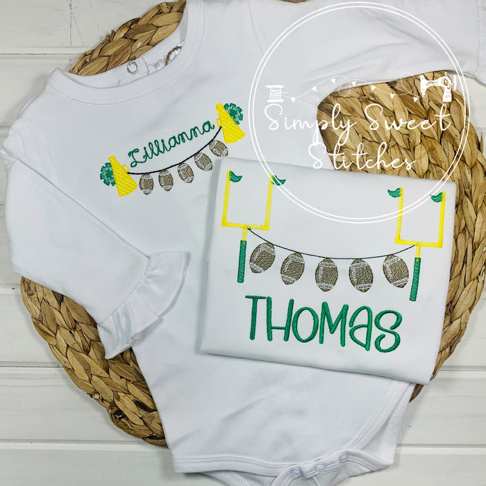 2362 - FIELD GOAL BUNTING - SKETCH CHILD SHIRT