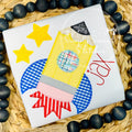 2550 - ROCKET SHIP PENCIL - APPLIQUE CHILD SHIRT