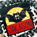 2571 - BATTY MOON BOY - APPLIQUE CHILD SHIRT