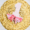 2593 - BIRTHDAY NUMBER APPLIQUE - CAKE TOPPER
