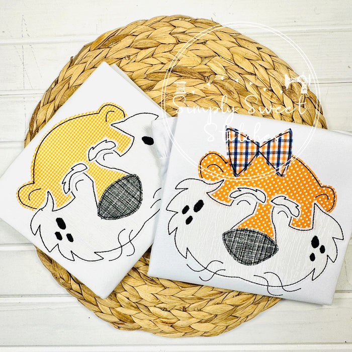 2632 - GIRL TIGER - APPLIQUE CHILD SHIRT