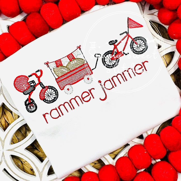 2637 - BAMA TRICYCLE - SKETCH CHILD SHIRT
