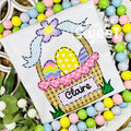 2699 - EASTER BASKET WITH BOW  | HEAT PRESS CHILD SHIRT