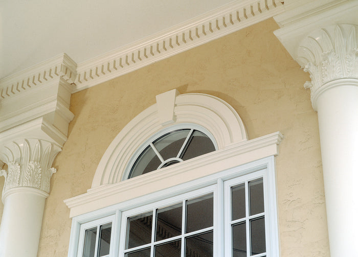 6" Half-Round Arch Flat Trim