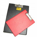 Clipboard with a folding cover to protect papers when not in use.  In A4 or A5
