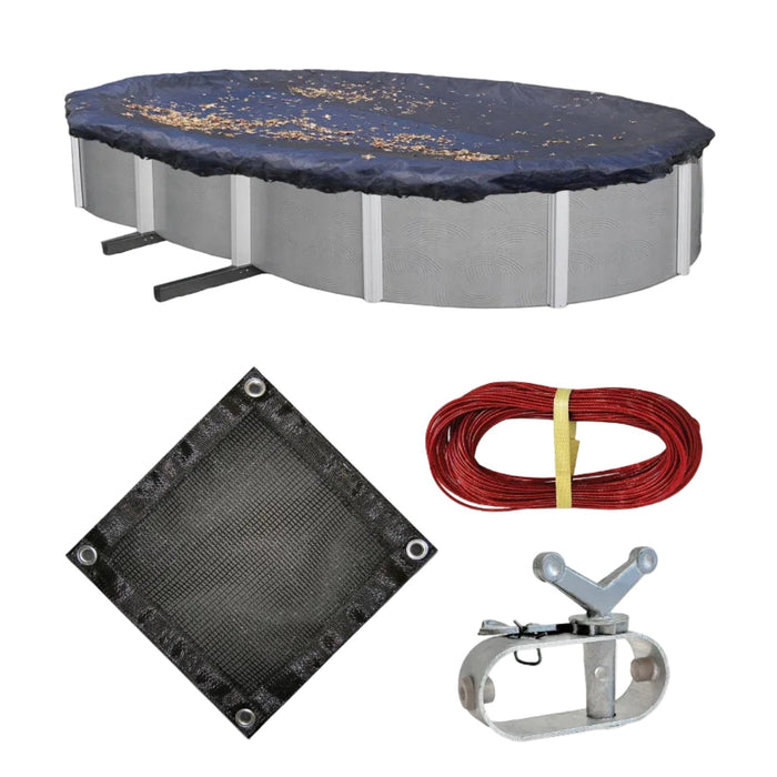 Above Ground Pool Leaf Net Cover - square crop