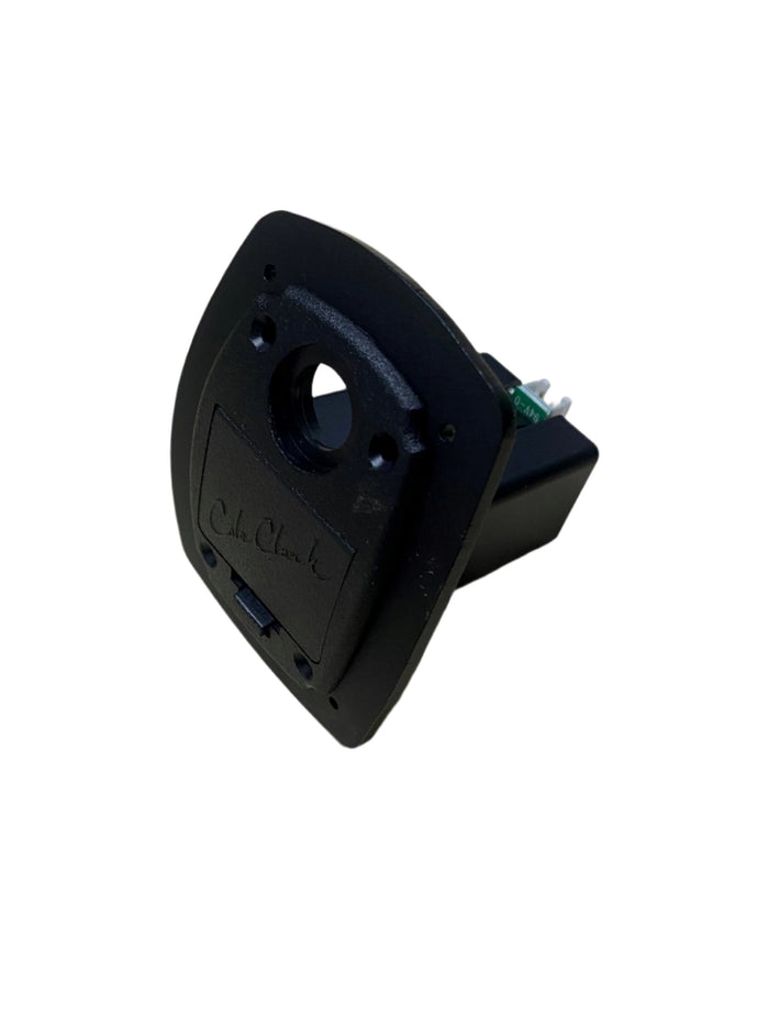 Adaptor plate & standard size battery holder to fit into large hole left from large battery holder