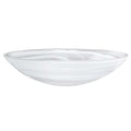White Alabaster Serving Bowl | Mariposa Bowls