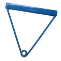 Straight-grip handle for attaching to hammer for hammer throw events.