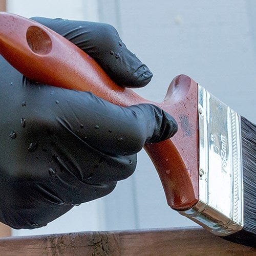 AMMEX® BX3 Black Nitrile Industrial Glove - NYDIRECT