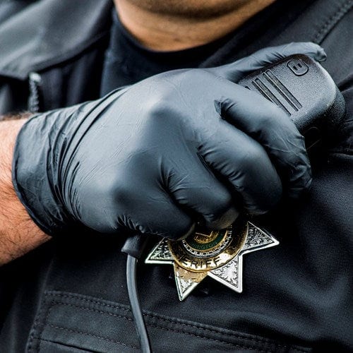 AMMEX® Exam Grade Black Nitrile Gloves - NYDIRECT