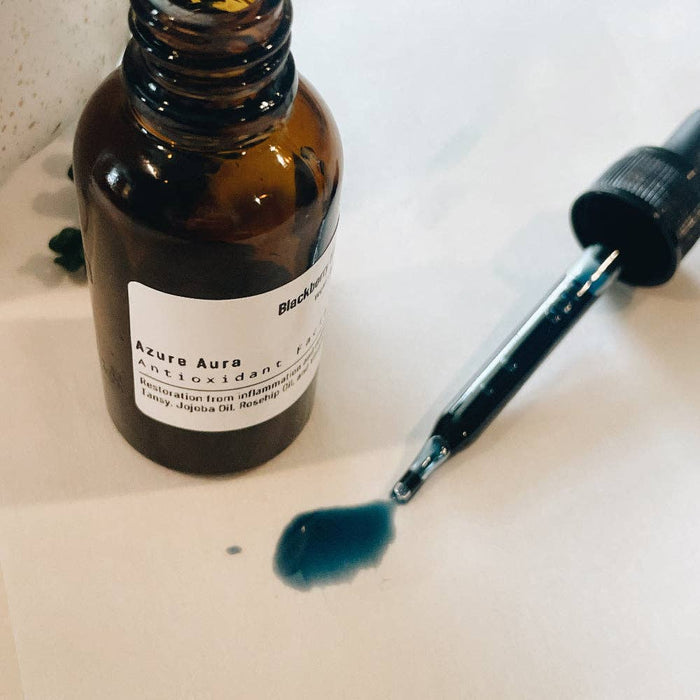 Azure Aura Restorative Facial Serum with Blue Tansy