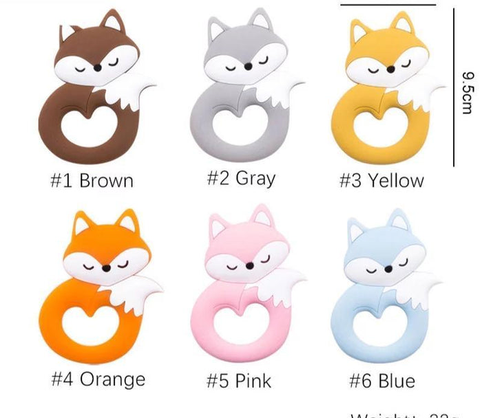 Baby Silicone Teether - Multiple Assortment