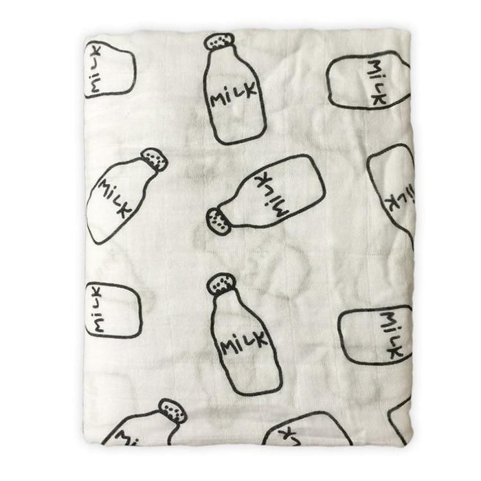 Bamboo Cotton Baby Swaddle Blanket — Soft, Breathable & Multi-Use - Multiple Designs