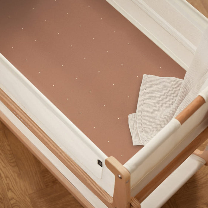 Snuz US Fitted Sheets Bassinet 2 Pack Fitted Sheets - Blush Dot Bassinet 2 Pack Fitted Sheets - Blush Dot