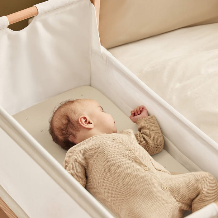 Snuz US Fitted Sheets Bassinet 2 Pack Fitted Sheets - Cashmere Cross Bassinet 2 Pack Fitted Sheets - Cashmere Cross