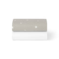 Snuz US Fitted Sheets Bassinet 2 Pack Fitted Sheets - Gray Star Bassinet 2 Pack Fitted Sheets - Gray Star