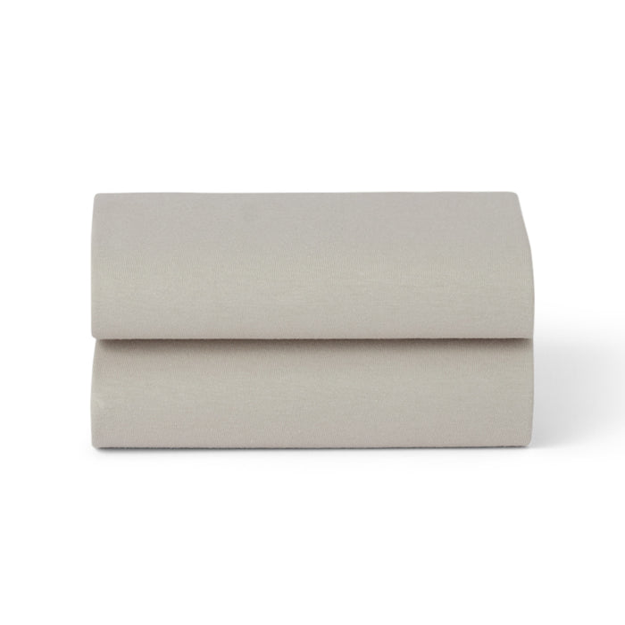 Snuz US Fitted Sheets Bassinet 2 Pack Fitted Sheets - Gray Bassinet 2 Pack Fitted Sheets - Gray
