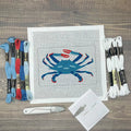 Blue Poppy Designs Blue Crab Needlepoint Kit
