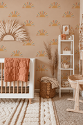Boho Sunrise Wall Stickers Set