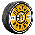 Boston Bruins Gear Textured Puck
