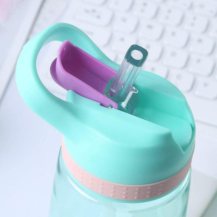 BPA-Free Kids Water Bottle with Straw – 360ml | Multiple Designs