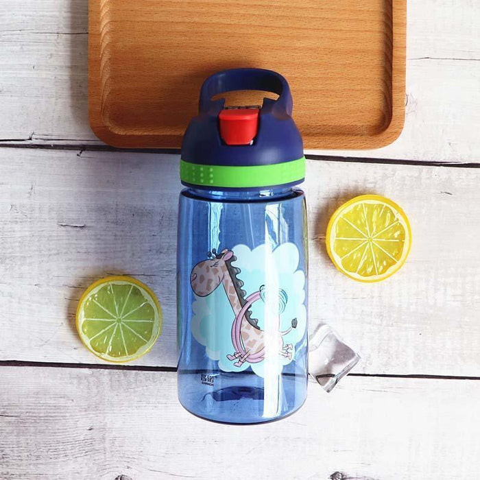 BPA-Free Kids Water Bottle with Straw – 360ml | Multiple Designs