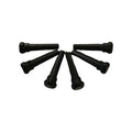 BRIDGE PINS for COLE CLARK 3 SERIES (BLACK WITH ABALONE) GRAPH TECH TUSQ - SET OF 6