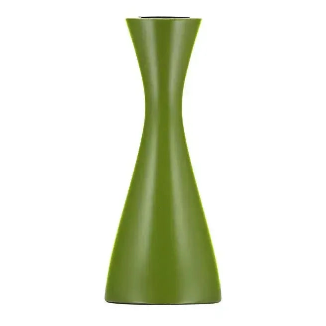 British Colour Standard - 6" Wood Candle Holders - Olive-British Colour Standard-treehaus