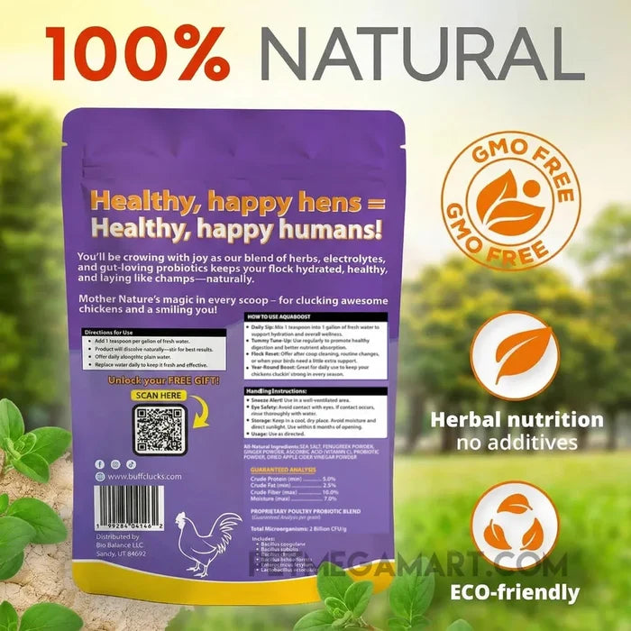 Buff Clucks AquaBoost - Chicken Electrolytes