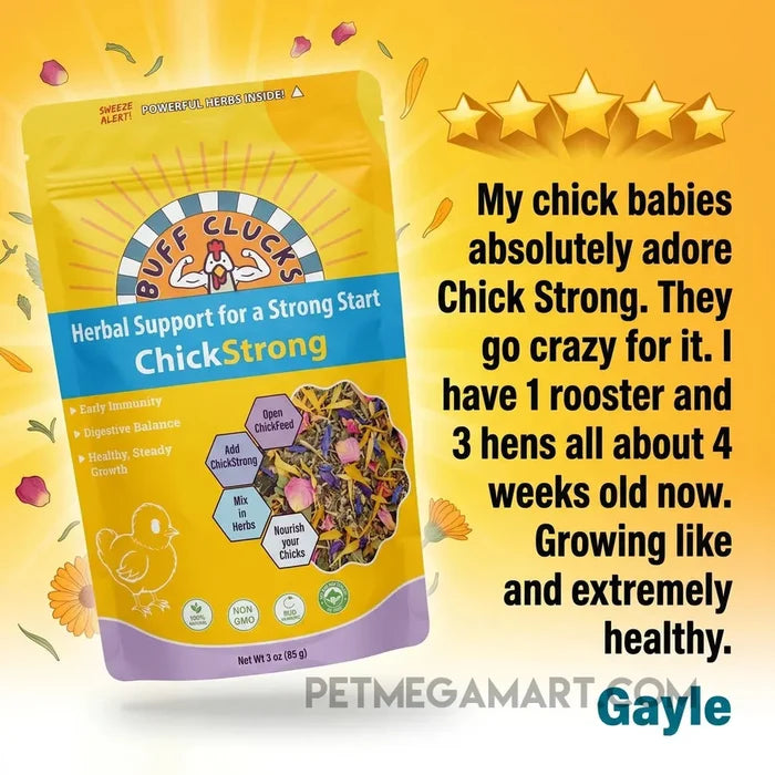 Buff Clucks ChickStrong Herbal Support for Chicks