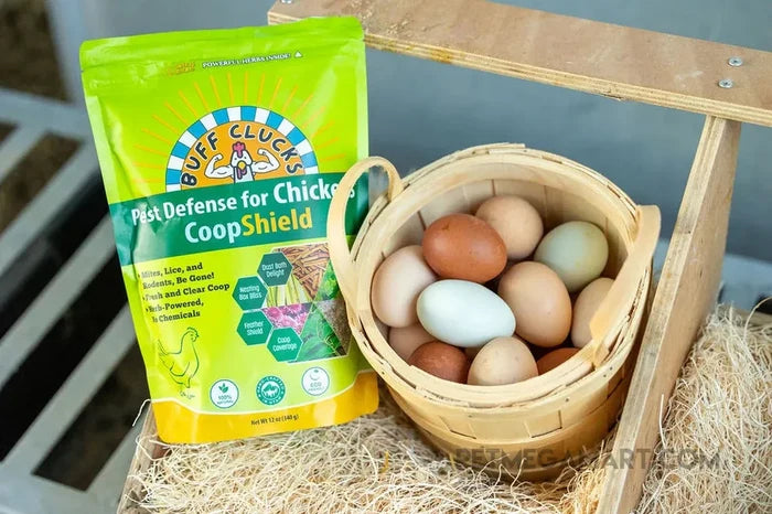 Buff Clucks CoopShield - Chicken Coop Pest Control