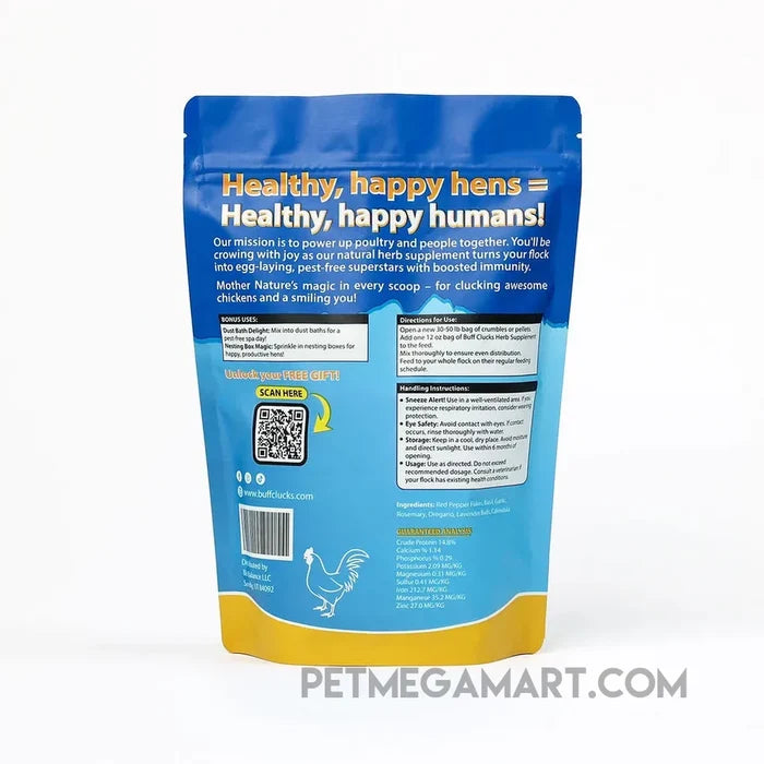 Buff Clucks Herb Supplement - Herbs for Chickens