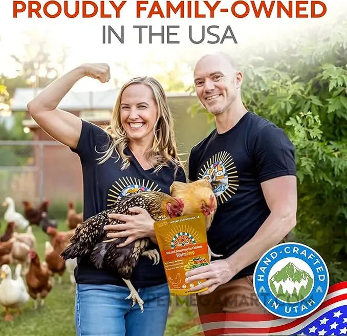 Buff Clucks WormStop Natural Dewormer for Chickens