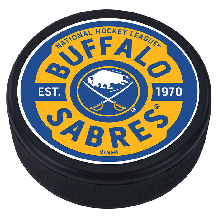 Buffalo Sabres Gear Textured Puck