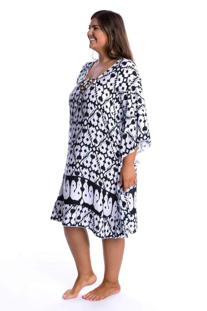 Capriosca Full Moon Kaftan - Black