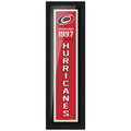 Carolina Hurricanes 6x22 Established Framed Sign