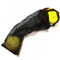 Mesh Net Bag for primary PVC schools shots | Black mesh with handle