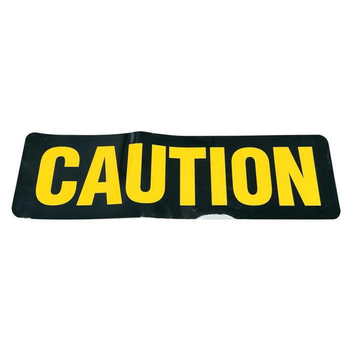 Caution Sticker