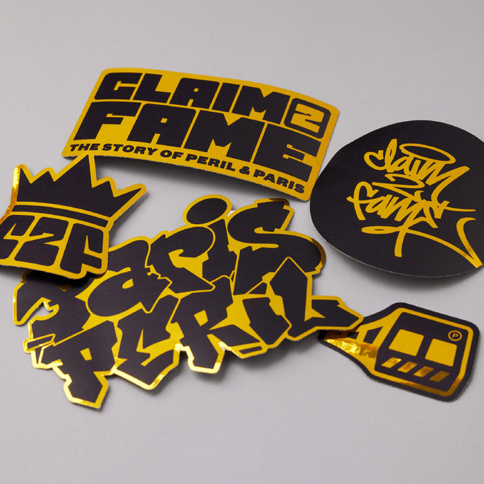 CLAIM 2 FAME
Sticker Pack