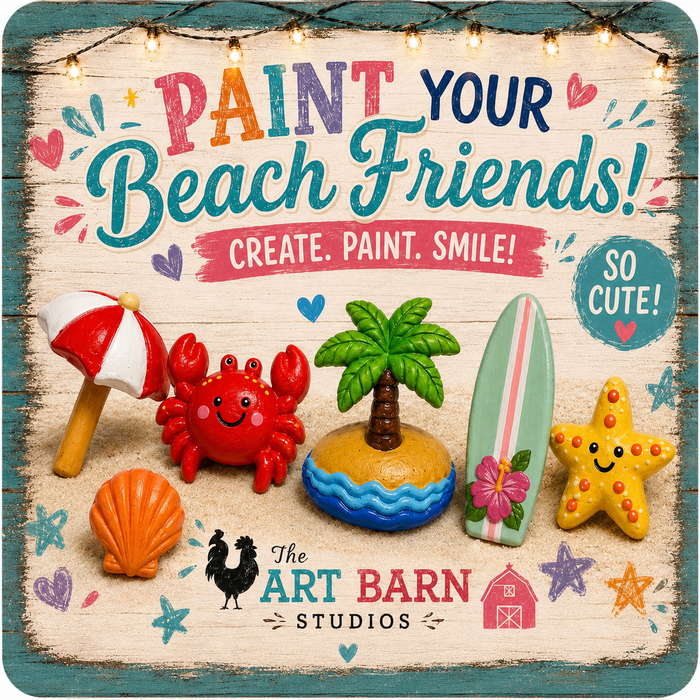 Coastal Treasure Paint Box Kit
