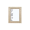 Coconut Grove Faux Grasscloth 5x7 Frame